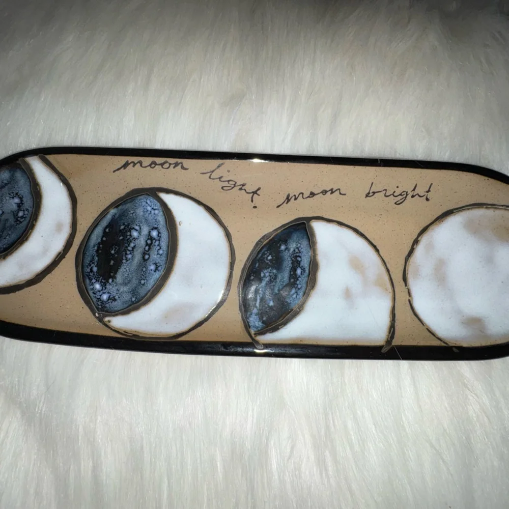 Anthropologie Tan Ceramic Tray - Picture 5 of 5